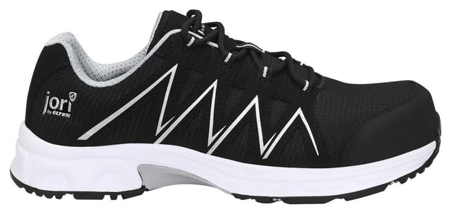 Sicherheitshalbschuh jo_SPEEDY black-silver Low ESD S3S, Gr. 38