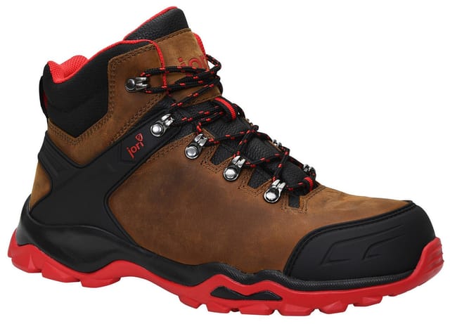 Sicherheitsschnürstiefel jo_POWERFUL brown Mid S3S, Gr. 46