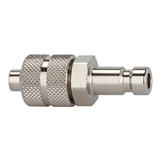 Nippel für Kupplungen NW 2,7, Edelstahl 1.4305, für Schlauch 4x3