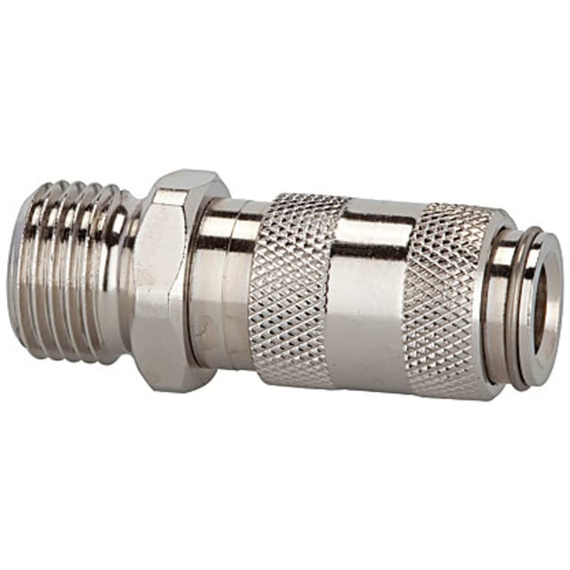 Schnellverschlusskupplung NW 2,7, Edelstahl 1.4305, G 1/8" A