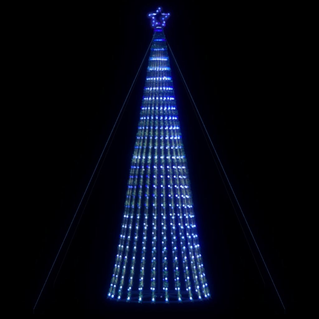 Weihnachtsbaum Kegelform 1028 Leds Blau 403 Cm Vidaxl210580