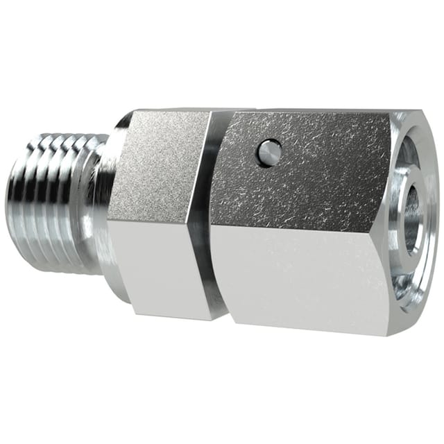 Einst.-Ger.-Einschraubvers., M26x1,5a., Rohr-AØ22mm, Stahl verz.