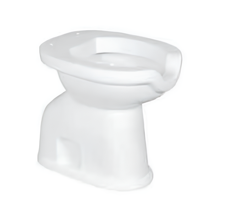 Toilette Mit Frontöffnung Und Wandablauf In Glänzendem Weiß - Senza Coprivaso - Accessorio: Senza Copri Wc