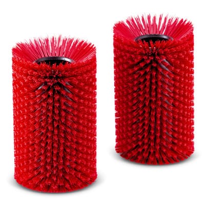 Walzenbürste 500 mittel, rot, Teile-Nr. 4.762-624.0