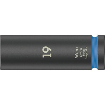 8790 C Impaktor Deep Steckschlüsseleinsatz mit 1/2"-Antrieb, 19 x 83 mm