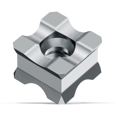 Wendeschneidplatte KX, Radius 4mm, für hochfeste Stähle, VE 10 Stück