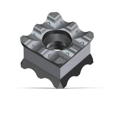 Wendeschneidplatte SX, Radius 1,2mm, für NE-Metalle, VE 10 Stück
