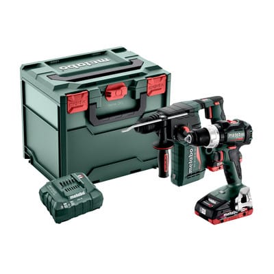 Akku Combo Set 2.3.6 18 V (685218800), BS 18 LT BL + KH 18 LTX BL 24, metaBOX 340