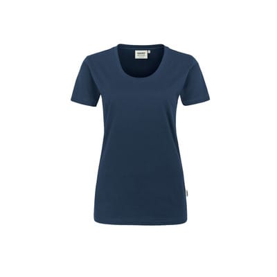 Damen T-Shirt Classic 127, marine, Größe M