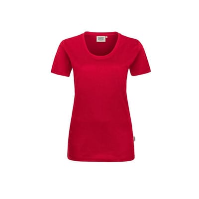 Damen T-Shirt Classic 127, rot, Größe 2XL