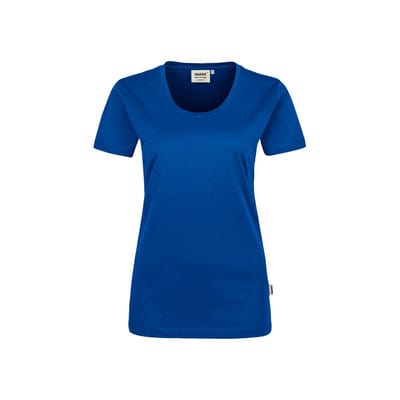 Damen T-Shirt Classic 127, royalblau, Größe XS