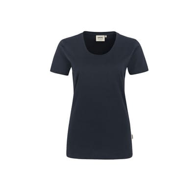 Damen T-Shirt Classic 127, tinte, Größe M