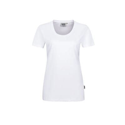 Damen T-Shirt Classic 127, weiß, Größe S