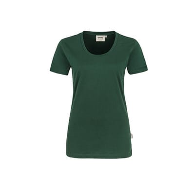 Damen T-Shirt Classic 127, tanne, Größe XL