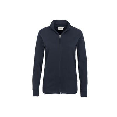 Damen Interlockjacke 227, tinte, Größe S