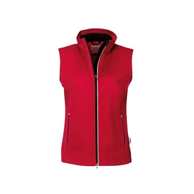 Damen Light-Softshellweste Sarina 254, rot, Größe 2XL