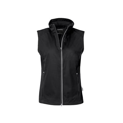 Damen Light-Softshellweste Sarina 254, schwarz, Größe S