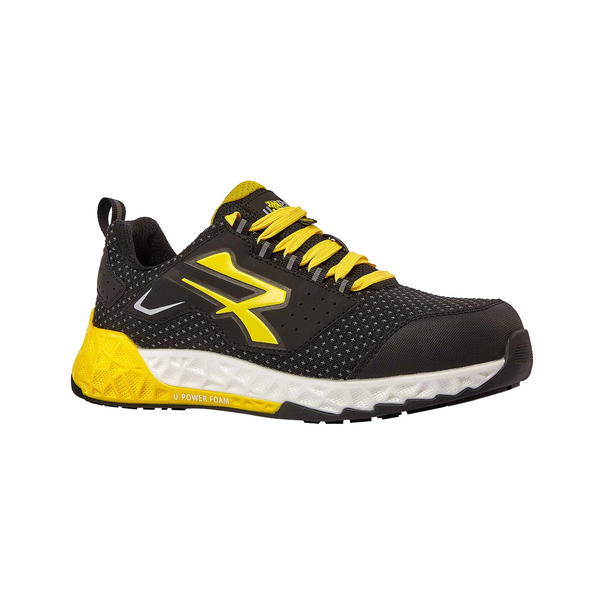 U-power Oberyn Esd S3s Hi Hro Fo Sr Low Arbeitsschuhe - 40 Eu - Schwarz / Gelb