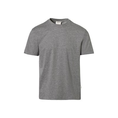 T-Shirt Heavy 293, grau meliert, Größe XS