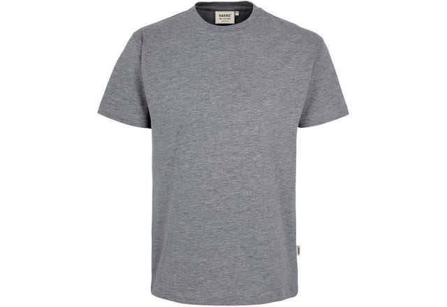 T-Shirt Heavy 293, grau meliert, Größe L