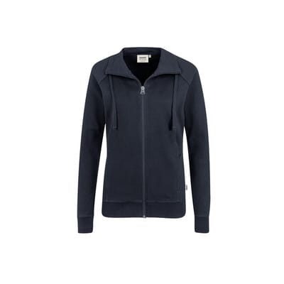Damen Sweatjacke College 406, tinte, Größe 3XL