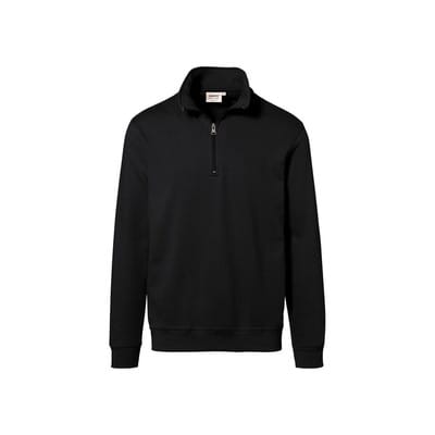 Zip-Sweatshirt Premium 451, schwarz, Größe 4XL