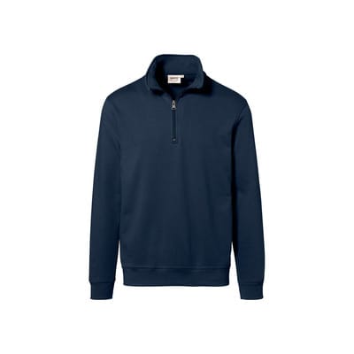 Zip-Sweatshirt Premium 451, marine, Größe M