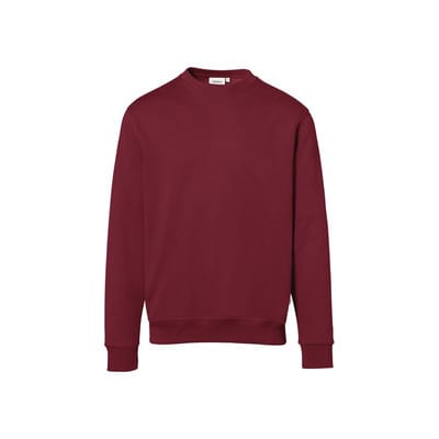 Sweatshirt Premium 471, weinrot, Größe L