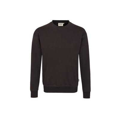 Sweatshirt Mikralinar® 475, schokolade, Größe XS
