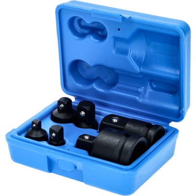 Kraft-Adapter-Satz, 6-teilig, 1/4" + 3/8" + 1/2" + 3/4