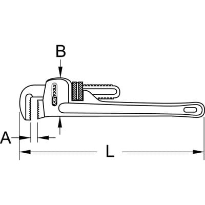 BRONZEplus Rohrzange, 60 mm