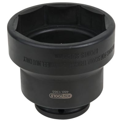 3/4" Achsmuttern-Schlüssel, 8-kant, für Scania, 80 mm