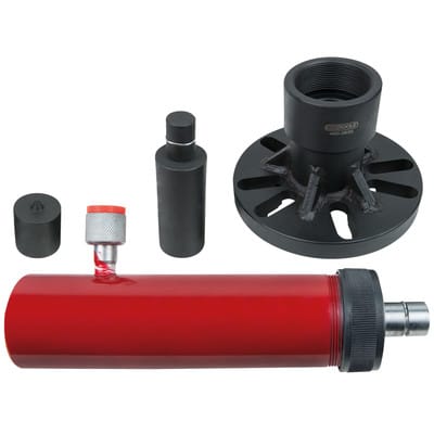Universal-Riemenscheiben-Abzieher-Satz mit Hydraulik-Zylinder, 4-teilig