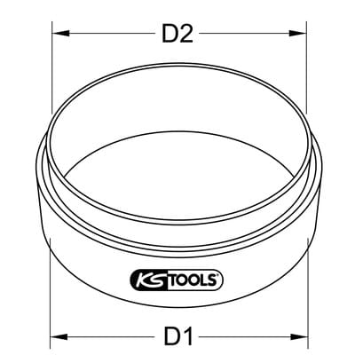 Kolbenring-Einbauhilfe für Volvo, 128 mm