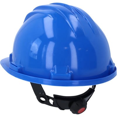 Arbeits-Schutzhelm, abnehmbares Kopfband, blau
