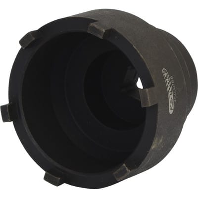 3/4" Nutmuttern-Schlüssel mit 6 Zapfen für Mercedes und MAN, 95-115mm