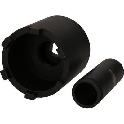 Nutmuttern-Schlüssel-Satz mit Führungsrohr für MAN, Ø 76,5 mm, 2-teilig