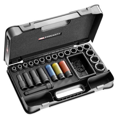 IMPACT-Steckschlüssel 1/2", Set 27-teilig
