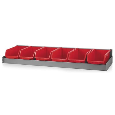 Regal mit Aufbewahrungsboxen L/L