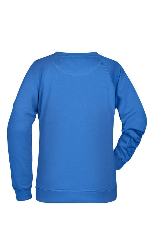 Damen Raglan Sweatshirt 8021, kobalt-blau, Größe XL