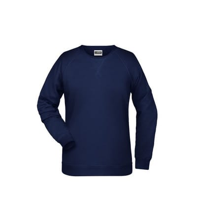 Damen Raglan Sweatshirt 8021, navy-blau, Größe 3XL