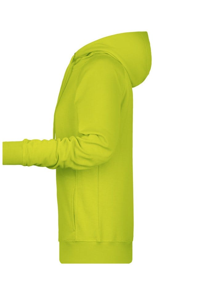 Damen Kapuzensweatshirt 8023, acid-gelb, Größe XL