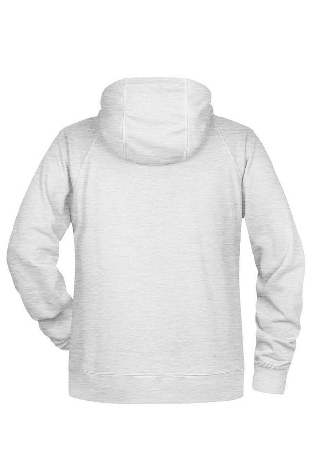 Herren Kapuzensweatshirt 8024, asch-grau, Größe XXL