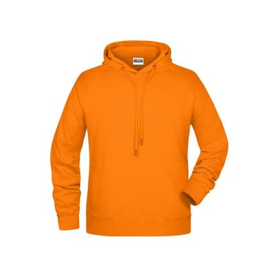 Herren Kapuzensweatshirt 8024, orange, Größe L