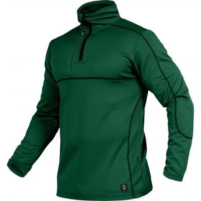 Langarmshirt-Flex-Line Grün/Schwarz, Größe M