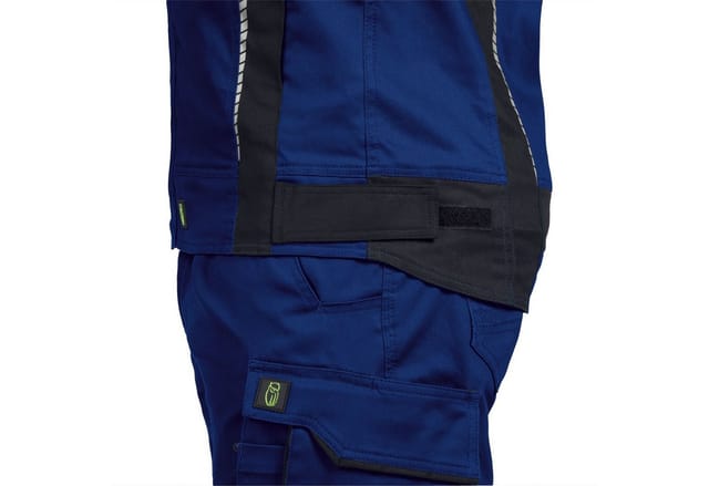 Jacke-Flex-Line Kornblau/Schwarz-Weiß, Größe 5XL