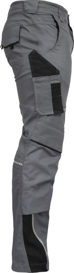 Bundhose-Flex-Line Grau/Schwarz, Größe 48