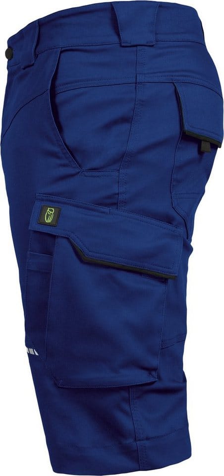 Hose Kurz-Flex-Line Kornblau/Schwarz-Weiß, Größe 56