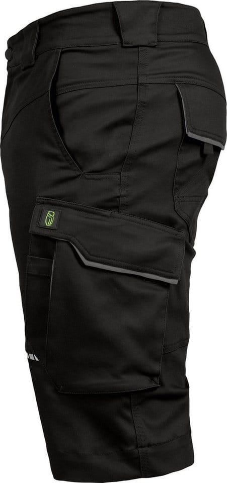 Hose Kurz-Flex-Line Schwarz/Grau, Größe 50