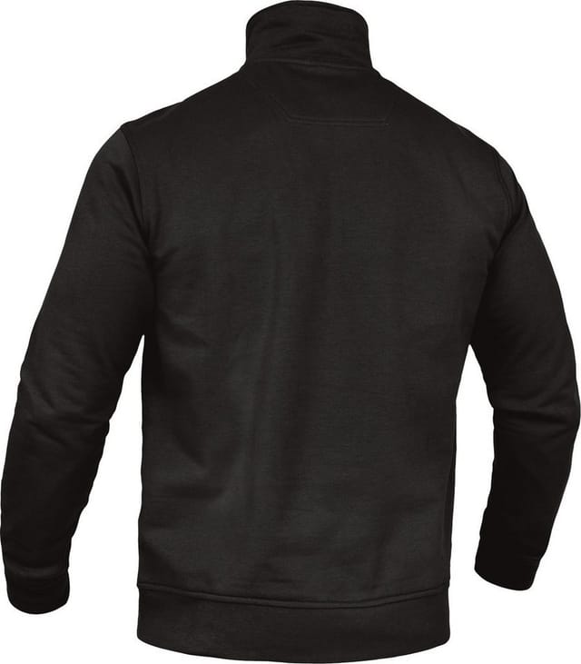 Zip-Sweatshirt-Flex-Line Schwarz, Größe XL